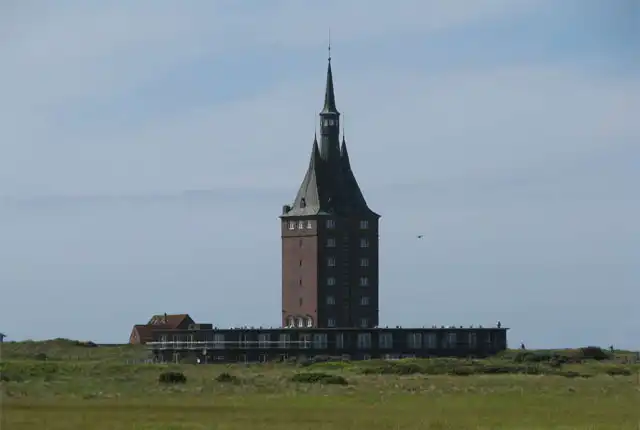 Ein phantastisches Gebäude auf Wangerooge